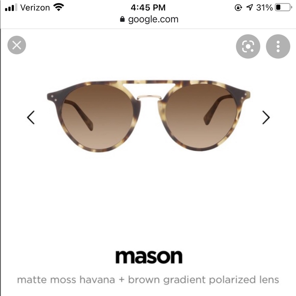 Diff eyewear Mason polarized sunglasses